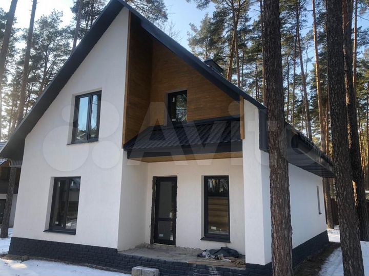 Коттедж 140 м² на участке 9 сот.