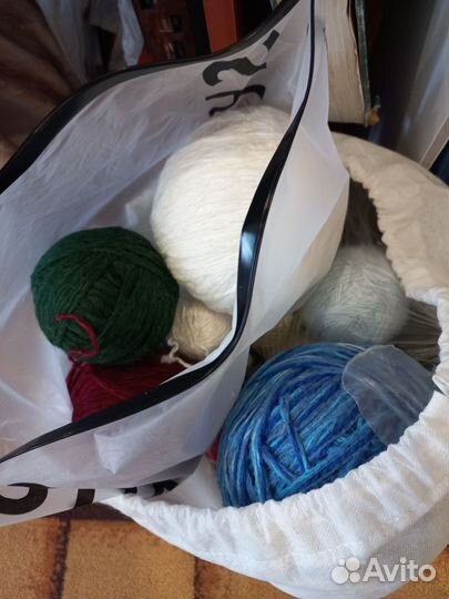 Пряжа пакетом