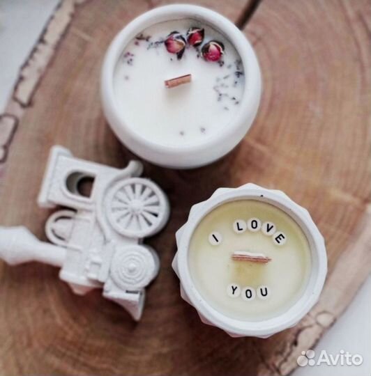 Свечи в банках на заказ