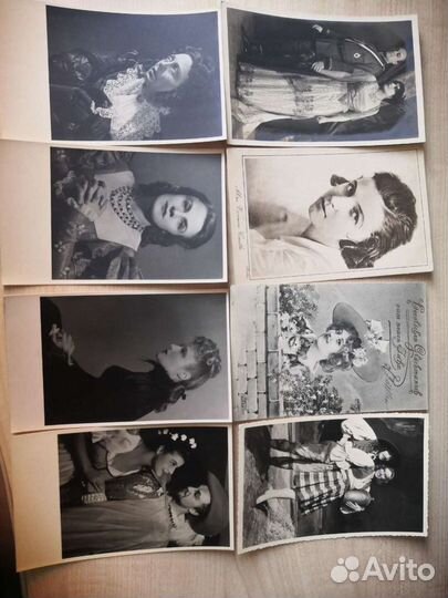 Открытки старинные. Театр кино