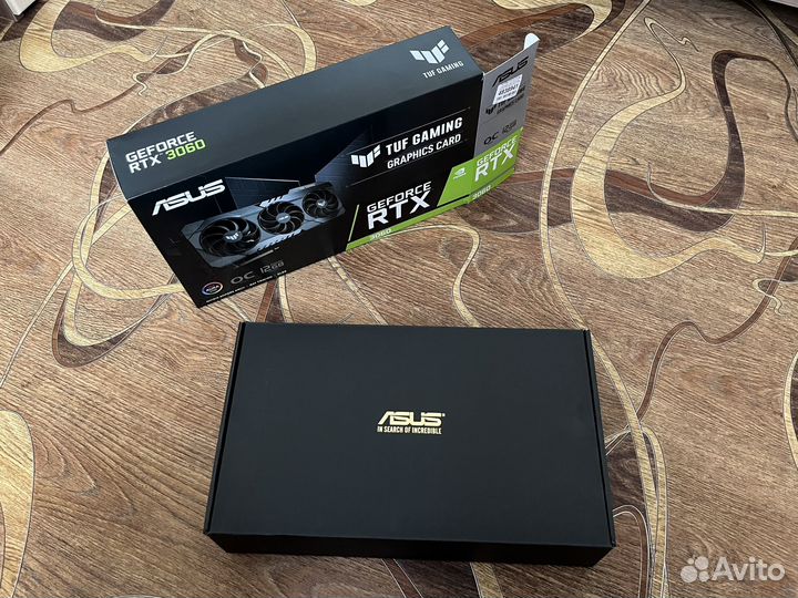 Видеокарта asus TUF Gaming GeForce RTX 3060