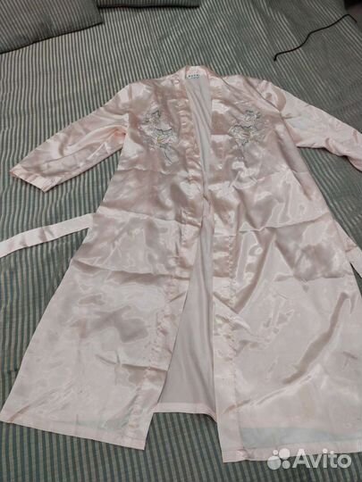 Шелковый халат 42-46