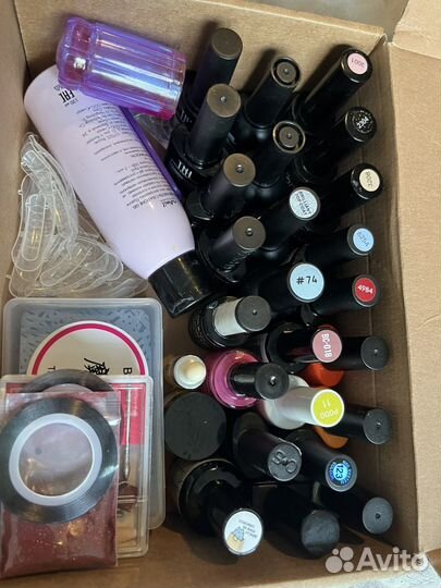 Маникюрный набор с лампой