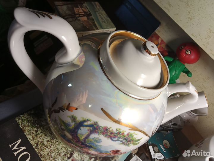 Большой чайник Дулево 4,5 литра