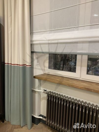 Шторы римские на кухню