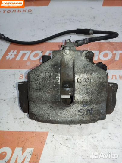 Суппорт тормозной передний левый seat Altea 2007