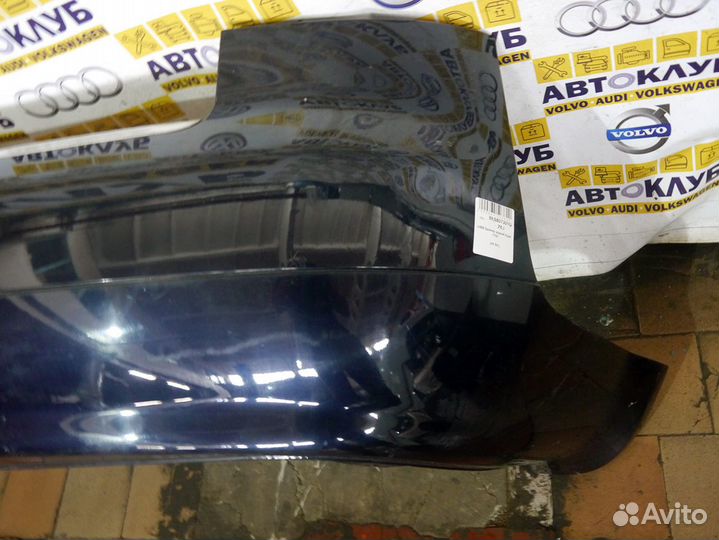 Бампер задний Ауди А4 A4 B6 Б6 Седан Синий перламу