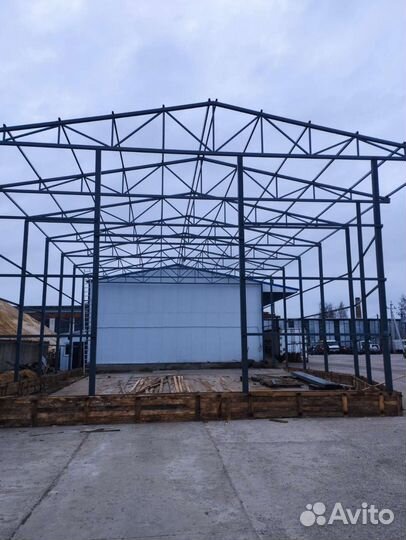 Ангар, каркас ангара
