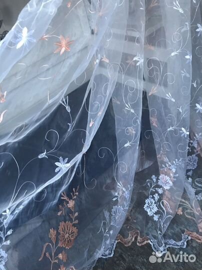 Новый тюль 6м
