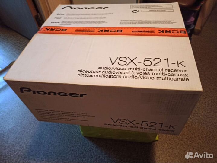Av ресивер pioneer vsx 521