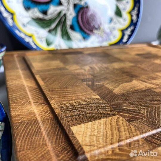 Торцевая доска дуб 25х30