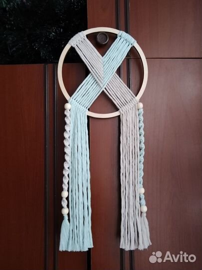 В детскую Панно Ловец снов Макраме