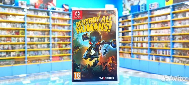 Destroy All Humans Nintendo Switch