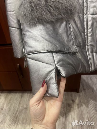 Пуховик женский зимний 48 размер