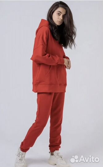 Костюм трикотажный спортивный с худи