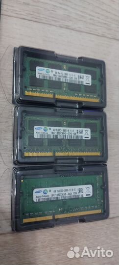 Оперативка для ноутбука ddr3 2gb-4gb