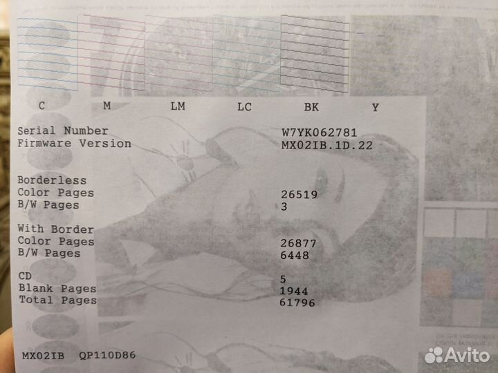 Струйный принтер Epson L805