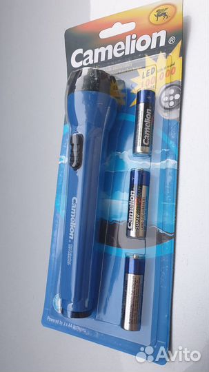 Фонарь ручной с батарейкой