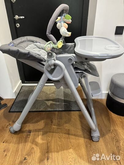 Стульчик для кормления chicco polly magic relax