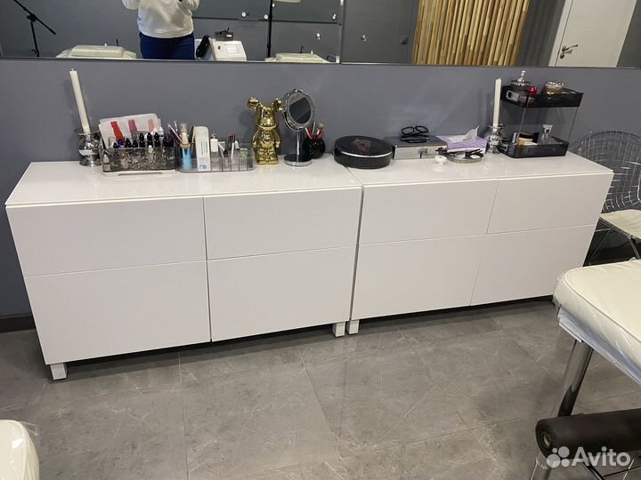 Комод белый бу