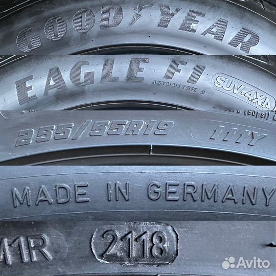 Goodyear Eagle F1 Asymmetric 2 SUV 255/55 R19 111Y
