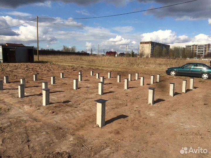 Жб сваи / фундамент на жб сваях под ключ