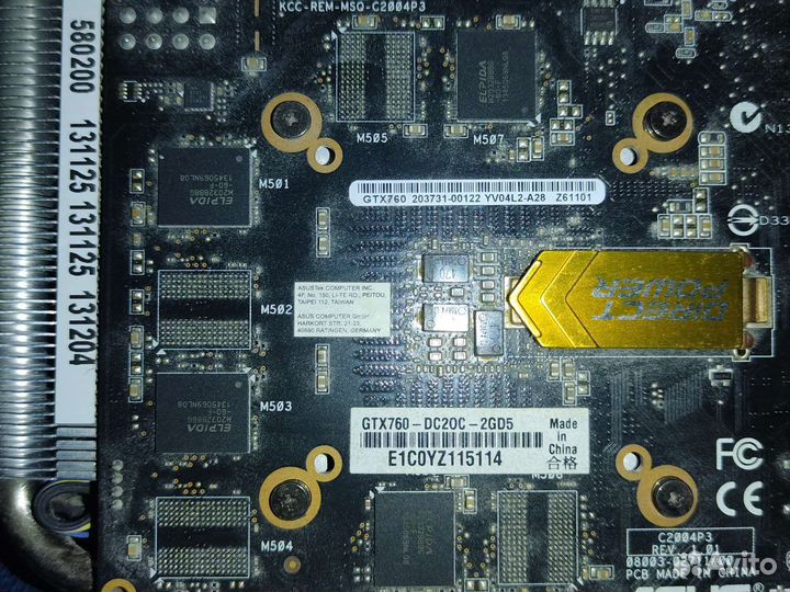 Видеокарта asus gtx 760