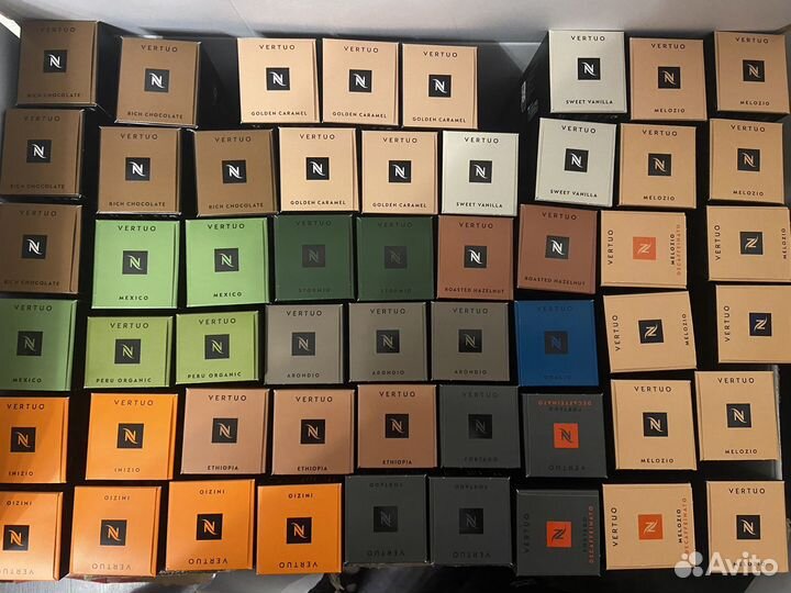 Капсулы Nespresso original vertuo