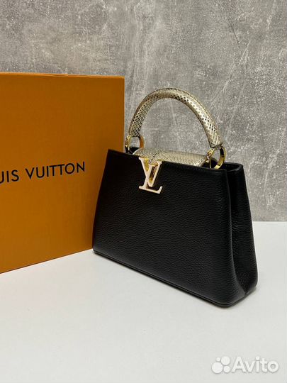 Сумка женская louis vuitton луи из кожи