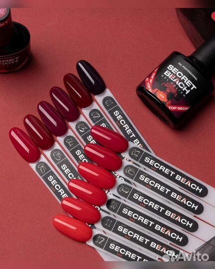 Гель лаки Secret beach, TNL 10 мл