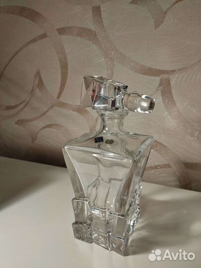 Графин для виски Bohemia Jihlava хрусталь, Чехия