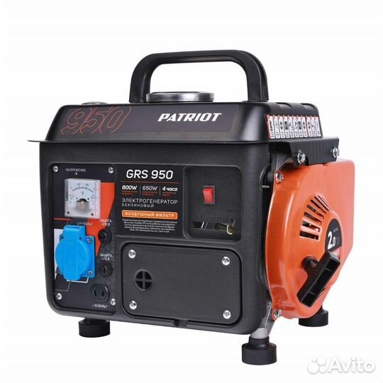 Генератор бензиновый patriot grs 950