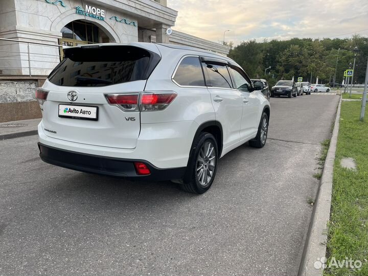 Toyota Highlander 3.5 AT, 2015, 165 000 км