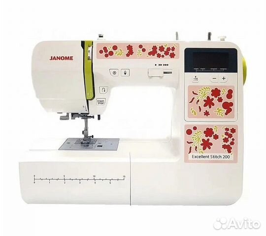 Швейная машина Janome Excellent Stitch 200 белый