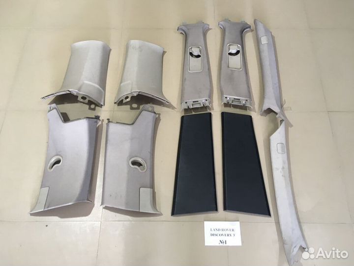 Обшивки и накладки салона Land Rover Discovery 3