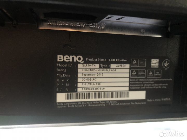 Монитор benq
