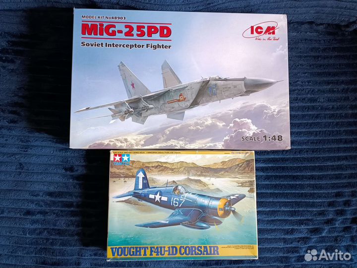 Сборные модели самолетов 1:48