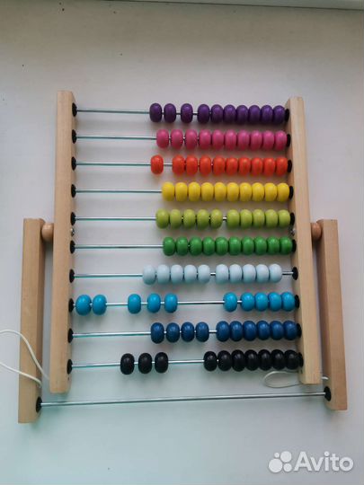 IKEA ундерхолла счеты деревянные