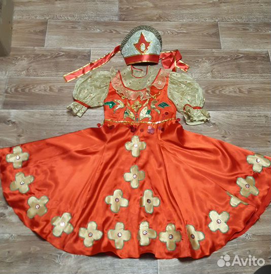 Театральный костюм Русский народный платье-сарафан