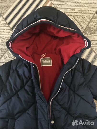 Зимний костюм gulliver 104-110