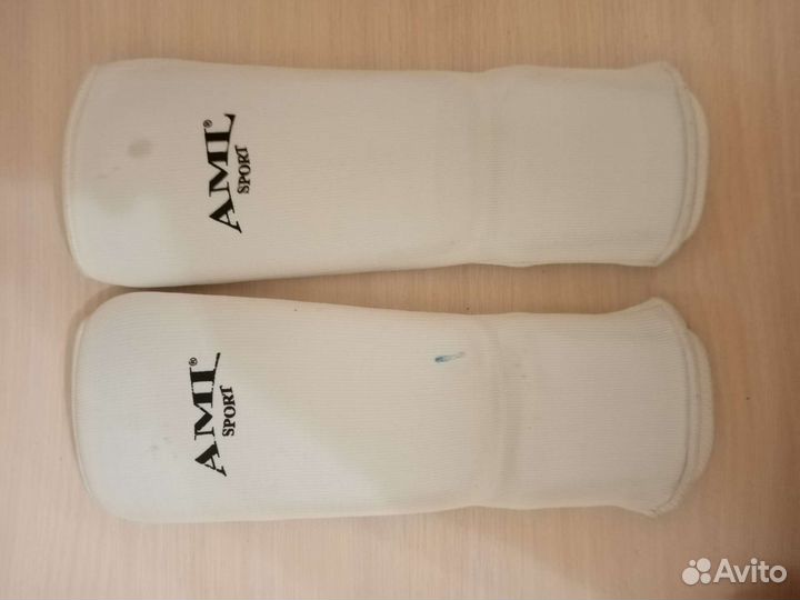 Защита для паха и голени, перчатки для каратэ