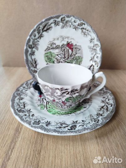 Чайное трио Англия винтаж