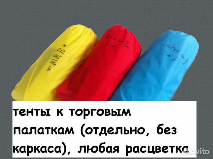 Тенты к торговым палатка (без каркаса)