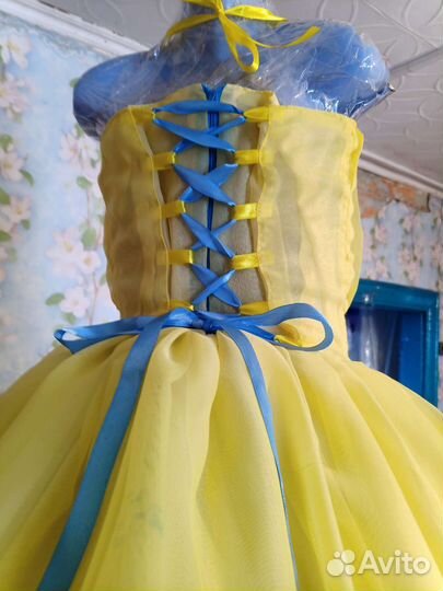 Нарядное платье для девочки 110 116