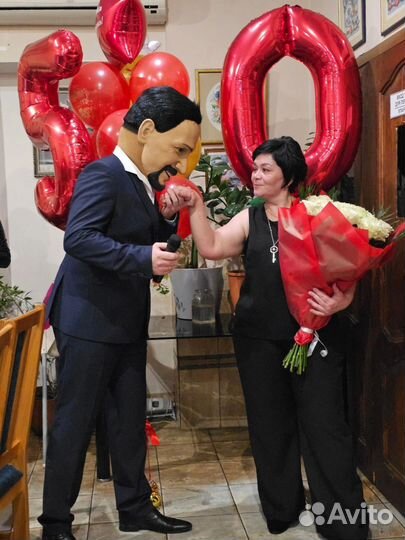 Стас Михайлов,ростовая кукла,аниматор