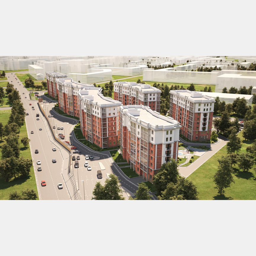 Квартира-студия, 34,4 м², 6/8 эт.