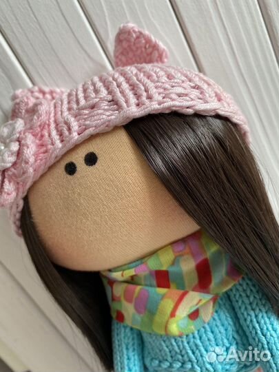 Кукла текстильная интерьерная ручной работы