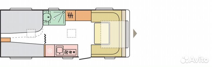 Прицеп-дача Adria Adora, 2023