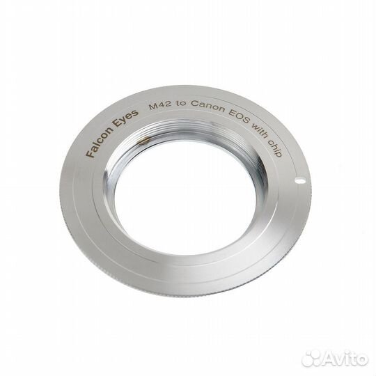 Кольцо переходное M42 на Canon EOS с чипом