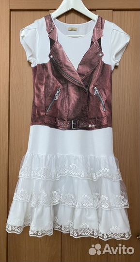 Платье трикотажное для девочки